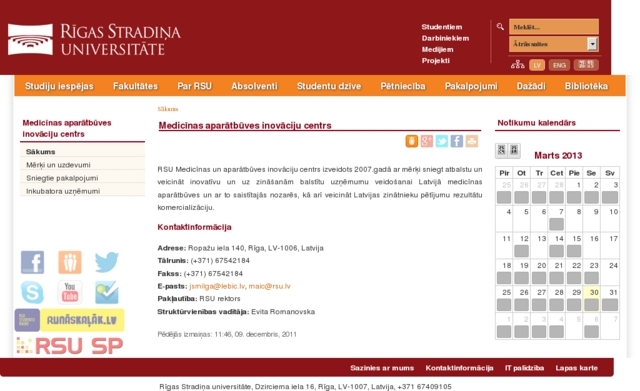 Rīgas Stradiņa universitāte, 